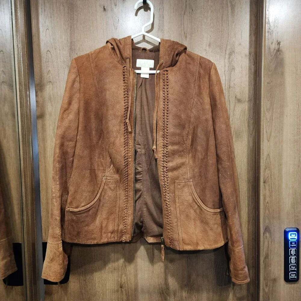 Lucky Legend Brand Brown Suede Vintage Jacket | Large - Picture 1 of 7